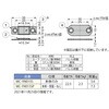 MC-YN015S ステンレス鋼製 極薄型マグネットキャッチMC-YN015S、MC-YN015SP LAMP(スガツネ工業) 82624565