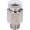 SPPC801SP チューブフィッティングPP/耐腐蝕性SUS303相当継手 PISCO(ピスコ) 82625728