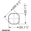 100-9503 ステンレス鋼製ハイジェニッククオーターターン100-9503 LAMP(スガツネ工業) 82628756