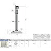 80-5000R-BK-FY 80-5000RーBKーFY屋外用ベルトパーテーション LAMP(スガツネ工業) 82629648
