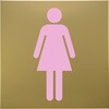 TG331-29 キャリエーター ステンレスチタンゴールド 女性マーク 光 82635589