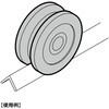 JC110-60V 重量用戸車JC110型 LAMP(スガツネ工業) 82637357