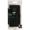 iPhoneSE第3世代 薄型手帳ケース サイドマグネット BK×DBR ラスタバナナ