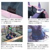 ジオメパープル(333207) ライフジャケットキッズ キヌガワ 82667308