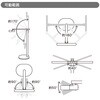 wass101-wh LED デスクライト TAIGASHOJI(大河商事) 82673608