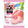 ぷるんと蒟蒻ゼリーパウチ白桃6個 オリヒロプランデュ