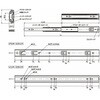 TSDA-700 鍋屋バイテック会社 スライドレール 3段引 脱着機能つき NBK(鍋屋バイテック会社) 82687477