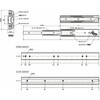 TSEB-600 鍋屋バイテック会社 スライドレール 3段引 セルフロック機構つき NBK(鍋屋バイテック会社) 82706639