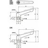LDF-12A-RD 鍋屋バイテック会社 クランプレバー(めねじ) NBK(鍋屋バイテック会社) 82708075