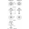 LZYS-50-SKB-A-R-10 鍋屋バイテック会社 ラッチレバー スパナ操作タイプ・上方向締めつけ・背面取りつけ (ステンレス製) NBK(鍋屋バイテック会社) 82727149
