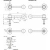 LZYS-40-GVB-A-L-32 鍋屋バイテック会社 ラッチレバー 水平レバータイプ・上方向締めつけ・背面取りつけ (ステンレス製) NBK(鍋屋バイテック会社) 82729730