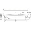 URF-30-M6-400-BK 鍋屋バイテック会社 チューブラアーチ取っ手 NBK(鍋屋バイテック会社) 82719659