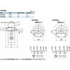 LZYS-50-KVB-A-L-90 鍋屋バイテック会社 ラッチレバー 角度つきレバータイプ・上方向締めつけ・背面取りつけ(ステンレス製) NBK(鍋屋バイテック会社) 82686375