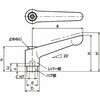 LDRS-5-SG 鍋屋バイテック会社 クランプレバー(リーマ穴) NBK(鍋屋バイテック会社) 82720621