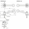 LZYS-50-KVS-A-R-32 鍋屋バイテック会社 ラッチレバー 角度つきレバータイプ・上方向締めつけ・前面取りつけ(ステンレス製) NBK(鍋屋バイテック会社) 82720840