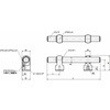 UXAFS-40-1000-MT-T-HD 鍋屋バイテック会社 チューブラ取っ手 ハイジェニックデザイン NBK(鍋屋バイテック会社) 82686540