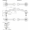 LZYS-40-KVB-B-R-47 鍋屋バイテック会社 ラッチレバー 角度つきレバータイプ・下方向締めつけ・背面取りつけ (ステンレス製) NBK(鍋屋バイテック会社) 82703200