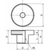 KNMS-16-M5-10 鍋屋バイテック会社 ローレットノブ NBK(鍋屋バイテック会社) 82709728
