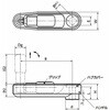 HAFS-125-C14-BK-AMC-P 鍋屋バイテック会社 アルミクランクハンドル NBK(鍋屋バイテック会社) 82724437