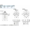 LZY-40-SKS-A-R-90 鍋屋バイテック会社 ラッチレバー スパナ操作タイプ・上方向締めつけ・前面取りつけ NBK(鍋屋バイテック会社) 82687581