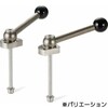 LZXS-50-KVB-R-100 鍋屋バイテック会社 カムレバー 角度つきレバータイプ 背面取りつけ ステンレス製 NBK(鍋屋バイテック会社) 82715188