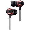 イヤホン カナル型  レッド&ブラック HA-FX33X-RB [Φ3.5mm ミニプラグ] JVC(ビクター)