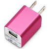 WALKMAN/Smartphone用 USB電源アダプタ (ローズピンク) PG-WAC10A03PK PGA
