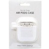 Airpods用シリコーンジャケット ストラップホール付き ホワイト GP-APSC1/W GOPPA