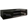 ロビン背面収納テレビ台W150cm ブラック ナカムラ