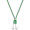 Tapper レザーイヤホンストラップ For AirPods (グリーン)  GREEN Leather-Strap-GR Tapper(タッパー)
