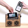 iPhoneシリーズ対応 置くだけスピーカー   ISP-01 ミヨシ