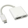 VV-UCHDPD-W コンパクトUSB Type C to HDMI 変換アダプター 給電ポート付 Vodaview 82733081