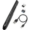 400-MAWB231BK ブルーLEDマウス Bluetooth/ワイヤレス 充電式ペン型 サンワダイレクト 82733126