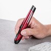 400-MAWB231R ブルーLEDマウス Bluetooth/ワイヤレス 充電式ペン型 サンワダイレクト 82733205