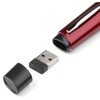 400-MAWB231R ブルーLEDマウス Bluetooth/ワイヤレス 充電式ペン型 サンワダイレクト 82733205