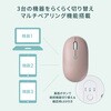 400-MABT178LB ブルーLEDマウス Bluetooth 5.0 充電式 サンワダイレクト 82734027