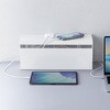 200-CB100W ケーブル&タップ収納ボックス サンワダイレクト 82733345