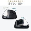 400-MAWB217BK ブルーLEDマウス Bluetooth/ワイヤレス 超急速充電 サンワダイレクト 82733388