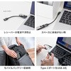 500-USB102 変換ケーブル USB2.0-USB TypeC サンワダイレクト 82733449