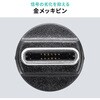 500-USB102 変換ケーブル USB2.0-USB TypeC サンワダイレクト 82733449