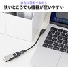 500-USB101 変換ケーブル USB TypeC-USB TypeC サンワダイレクト 82733580