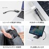 500-USB101 変換ケーブル USB TypeC-USB TypeC サンワダイレクト 82733580