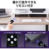 400-SW043 HDMI切替器 4K対応 リモコン付き サンワダイレクト 82733790