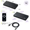 400-SW043 HDMI切替器 4K対応 リモコン付き サンワダイレクト 82733790