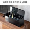 200-CB101BK ケーブル&タップ収納ボックス サンワダイレクト 82733948