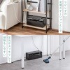 200-CB101BK ケーブル&タップ収納ボックス サンワダイレクト 82733948