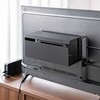 200-CB101BK ケーブル&タップ収納ボックス サンワダイレクト 82733948