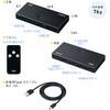 400-SW042 HDMI切替器 4K対応 リモコン付き サンワダイレクト 82734149