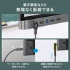 AD-USB38CCFL 変換アダプタ USB TypeC-USB TypeC 40Gbps/PD240W サンワサプライ 82734167