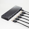 SW-HDR41R HDMI切替器 4K対応 リモコン付き サンワサプライ 82734201